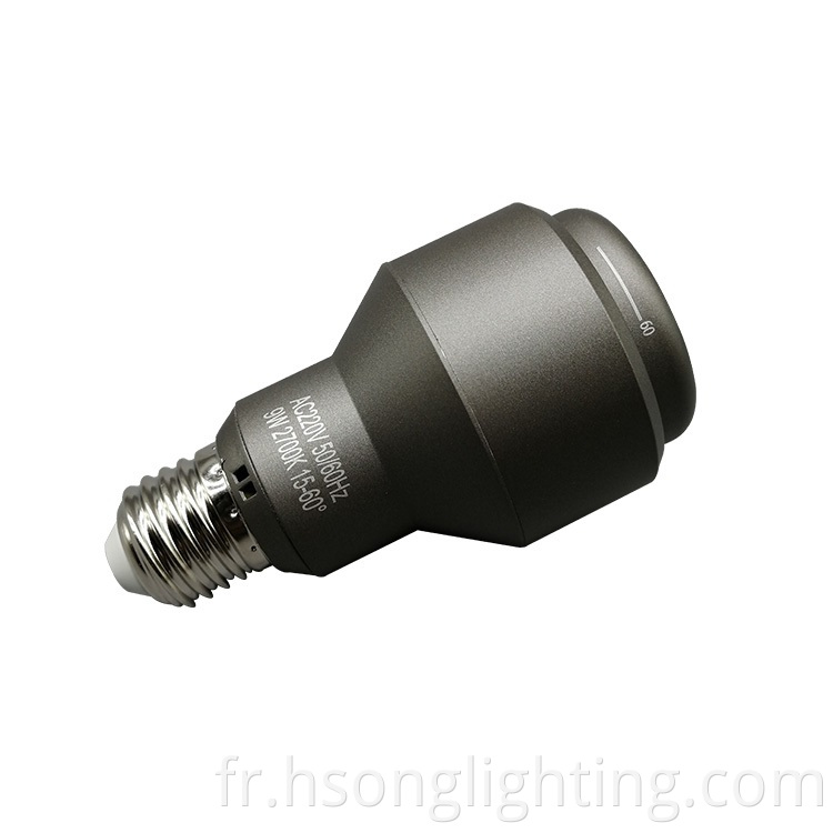 Anti-glare / watt / zoomable CRI95 7W Source LED